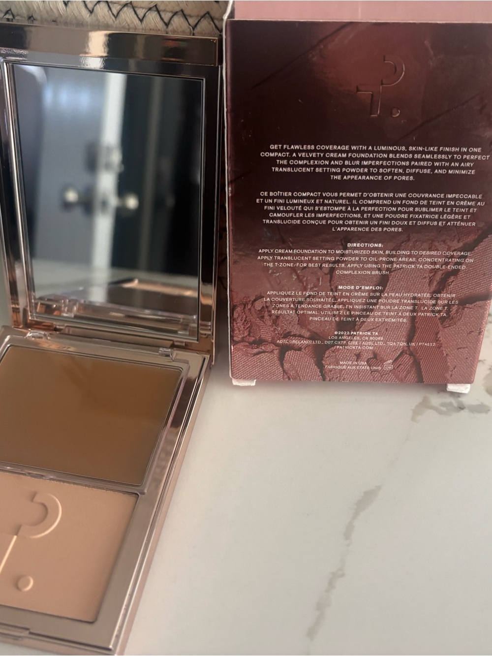 Patrick Ta Medium 1 Creme Foundation & Finishing Powder Duo - Picture 2 of 2